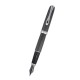 Stilou Diplomat Excellence A2, Cu Penita M, Din Otel Inoxidabil - Guilloche Black Chrome