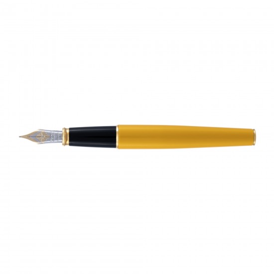 Stilou Diplomat Excellence A2, Cu Penita M, Din Otel Inoxidabil - Yellow Gold