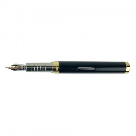 Stilou Diplomat Nexus, Cu Penita M, Din Otel Inoxidabil - Black Gold