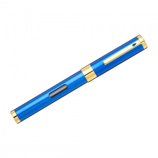 Stilou Diplomat Nexus, Cu Penita M, Din Otel Inoxidabil - Blue Gold