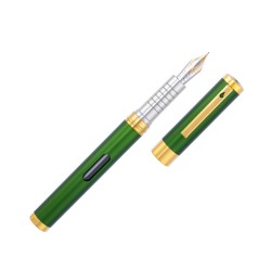 Stilou Diplomat Nexus, Cu Penita M, Aurita 14kt. - Green Gold
