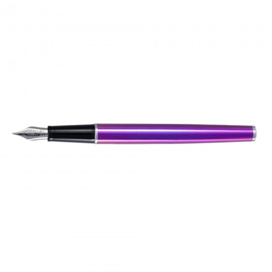 Stilou Diplomat Traveller, Cu Penita M, Din Otel Inoxidabil - Funky Fuchsia