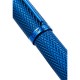 Stilou Diplomat Viper, Cu Penita F/m, Din Otel Inoxidabil - Blue Guilloche