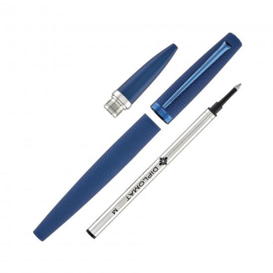 Rollerball Viper - Blue Guilloche