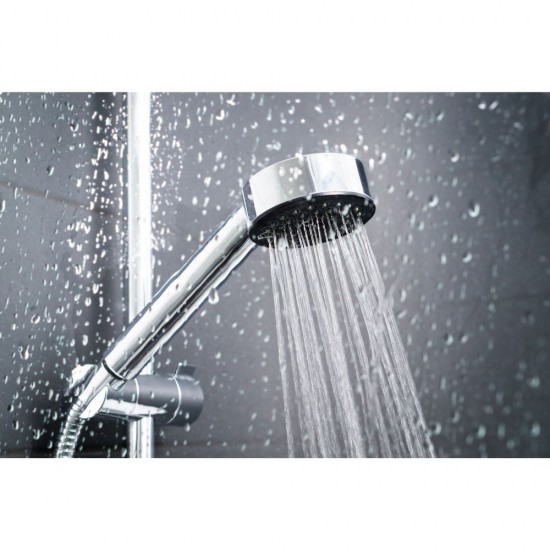 Bara pentru Dus cu Savoniera Sanobi, 60 cm, Inox, Bara de Dus, Suport Dus, Suport pentru Dus, Suport de Dus cu Savoniera, Suporturi Dus, Suporturi pentru Dus, Accesorii Baie, Accesorii Dus, Accesorii pentru Baie, Accesorii pentru Dus
