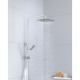 Coloana pentru Dus Sanobi, 100 cm, Inox, cu Dus Superior Para si Furtun, Coloana de Dus, Suport Dus, Suport pentru Dus, Suporturi de Dus, Suporturi Dus, Suporturi pentru Dus, Accesorii Baie, Accesorii Dus, Accesorii pentru Baie, Accesorii pentru Dus