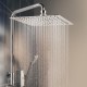 Coloana pentru Dus Sanobi, 100 cm, Inox, cu Dus Superior Para si Furtun, Coloana de Dus, Suport Dus, Suport pentru Dus, Suporturi de Dus, Suporturi Dus, Suporturi pentru Dus, Accesorii Baie, Accesorii Dus, Accesorii pentru Baie, Accesorii pentru Dus