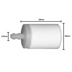 Filtru Benzina Husqvarna - 4.5mm -