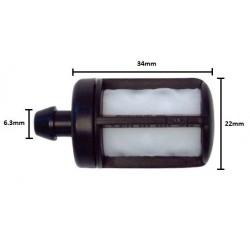 Filtru Benzina Stihl - 6.3mm - Capacitate Mare