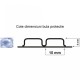 Folie cu Bule Mici, Latime Rola 1m, Grosime Folie 70 g/mÂ², Lungime 100 m, Dimensiune Bula 1 cm