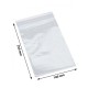 Set de 500 Pungi ZIPLOCK, Dimensiuni 180x250 mm, Grosime 60 MIC