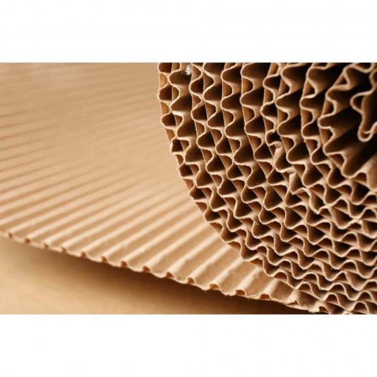 Rola din Carton Ondulat CO2, Premium, 1 m Latime, Lungime Rola 40 m, Grosime Carton 300 g/mÂ², 40 mÂ²/Buc