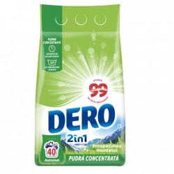 Detergent Automat Dero 2 In 1 Prospetimea Muntelui, 3 Kg, 40 Spalari