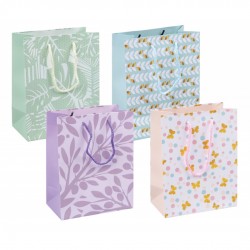 Punga Cadou, Carton Laminat 210gsm, Design Divers, 18x23x10cm, Donau Home - Modele Asortate