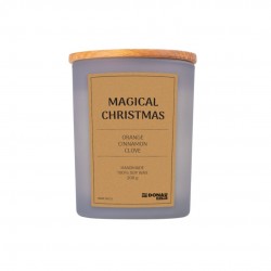 Lumanare In Recipient De Sticla, Cu Capac, 200gr, 40 De Ore Ardere, Donau Home - Magical Christmas