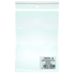 Pungi Plastic Cu Fermoar Pentru Sigilare, 40 X 60 Mm, 40 Microni, 100 Buc/set, Donau -transparente
