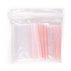 Pungi Plastic Cu Fermoar Pentru Sigilare, 100 X 150 Mm, 40 Microni, 100 Buc/set, Donau -transparente