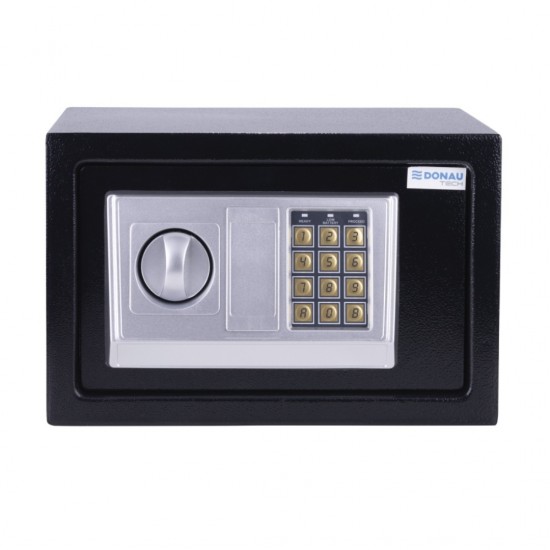 Seif Digital Donau Tech, 310x200x200 Mm, Negru