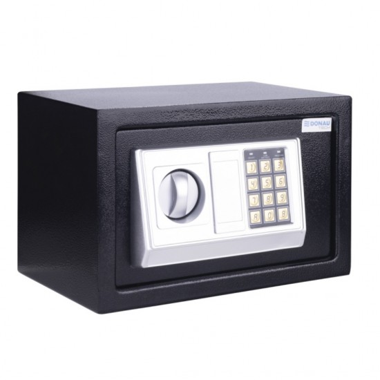 Seif Digital Donau Tech, 310x200x200 Mm, Negru