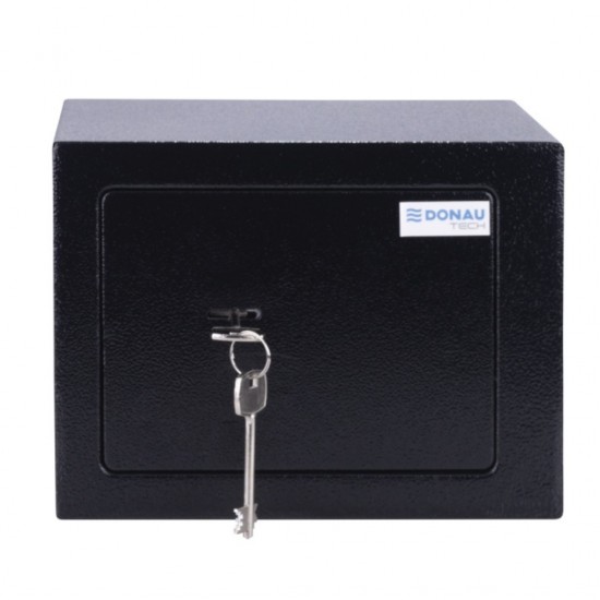 Seif Manual, Donau Tech,, 230x170x170 Mm, Negru