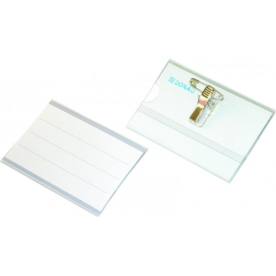 Ecuson Cu Ac Si Clip, 58 X 90 Mm, Donau