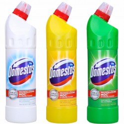 Pachet Promo: Domestos Pine 750 Ml + Domestos Citrus 750 Ml + Domestos White 750 Ml