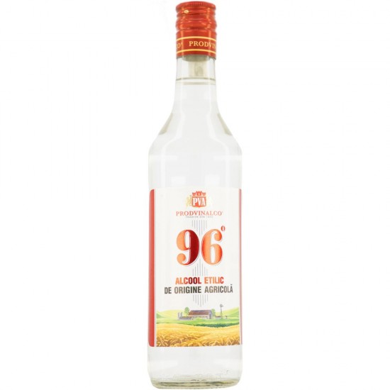 Alcool Rafinat 96% Prodvinalco, 0.5 L, Alcool Cereale, Alcool 96%, Alcool Etilic Rafinat, Alcool Distilat, Alcool Dublu Rafinat, Alcool din Cereale, Alcool 96 Grade, Alcool Rafinat la Sticla, Alcool Prodvinalco