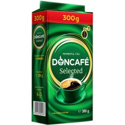 Cafea Macinata Doncafe Selected, 300g, Cafea in Pachet, Cafea in Vacum Doncafe Elite, Cafea Doncafe Elite, Cafea Macinata Cofeinizata, Cafea cu Cofeina, Cafea cu Cofeina Doncafe, Cafea Macinata Aromata