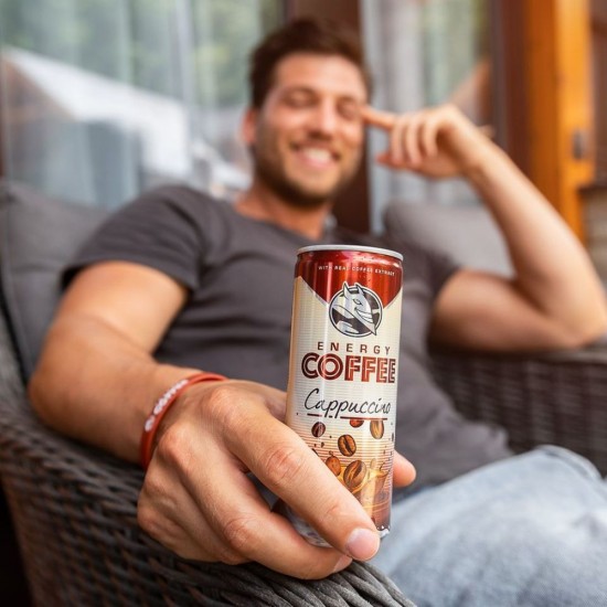 Bax 24 Energizante Hell Energy Coffee Cappuccino, 250 ml, Energizant Hell Energy Coffee, Bauturi Non-Alcoolice, Hell Energy Coffee Energizante, Doze de Energizante Hell, Bauturi Energizante cu Cafea, Bauturi Racoritoare Energizante