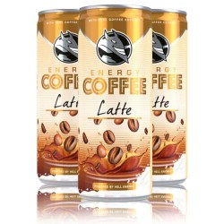 Bax 24 Energizante Hell Energy Coffee Latte, 250 ml, Energizant Hell Energy Coffee, Bauturi Non-Alcoolice, Hell Energy Coffee Energizante, Doze de Energizante Hell, Bauturi Energizante cu Cafea, Bauturi Racoritoare Energizante