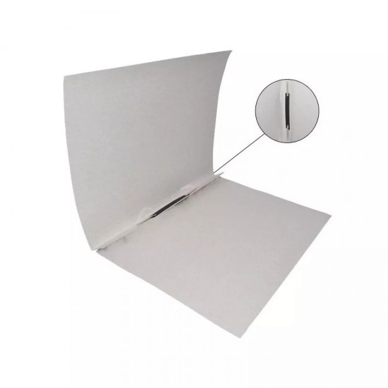 Dosar A4 Din Carton Cu Sina Officemania, Culoare Alb, Gramaj Carton 235 Gr/m2