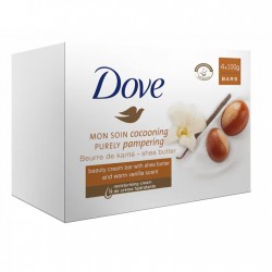 Sapun Crema Dove Shea Butter, Greutate 100 Gr, Cu Aroma De Vanilie , Textura Solida