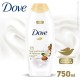Gel de dus Dove Seta Preziosa, Cantitate 750 ml, Pentru Piele Hidratata