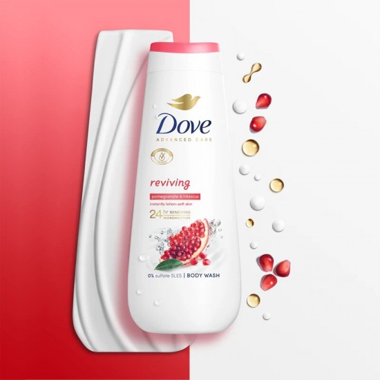Gel De Dus Dove Advanced Care Reviving, 225ml