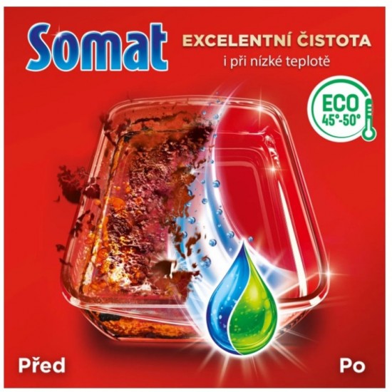 Detergent Lichid Pentru Masina De Spalat Vase Somat Excellence Duo Gel, 60 Spalari