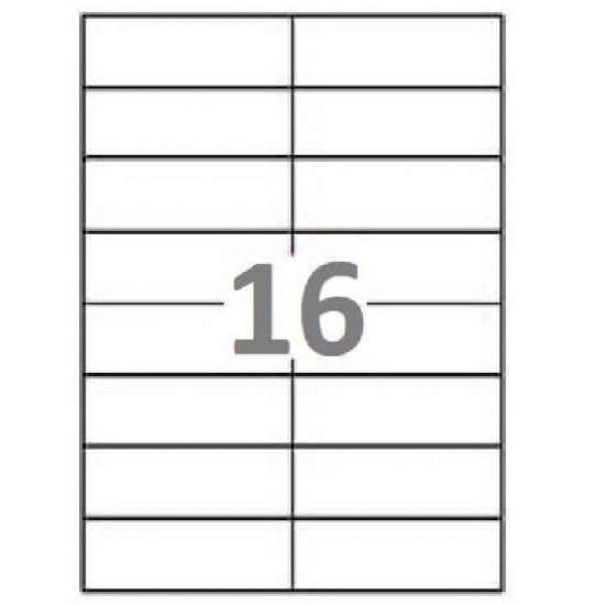 Set 100 Coli cu Etichete Autoadezive Sorex Albe in Coala A4, 16/A4,105x37 mm, Sorex Etichete Autoadezive, Etichete Autocolante pentru Preturi si Plicuri, Etichete Autoadezive Preturi, Etichete Autocolante Permanente, Etichete Pret cu Adeziv Permanent