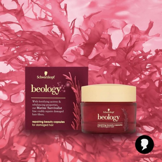 Flacon 15 Capsule Reparatoare SCHWARZKOPF Beology, Par Deteriorat, 1 ml/Capsula, Capsule pentru Par Degradat, Capsule Reparatoare pentru Par, Capsule pentru Par Deteriorat, Capsule de Reparare pentru Par Degradat, Capsule cu Vitamine pentru Par