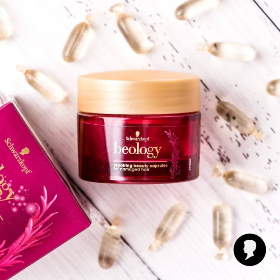 Flacon 15 Capsule Reparatoare SCHWARZKOPF Beology, Par Deteriorat, 1 ml/Capsula, Capsule pentru Par Degradat, Capsule Reparatoare pentru Par, Capsule pentru Par Deteriorat, Capsule de Reparare pentru Par Degradat, Capsule cu Vitamine pentru Par