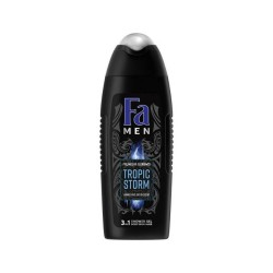 Gel de Dus FA Men Polynesia Elements Tropical Storm 3 in 1, Parfum Fresh, 400 ml, Gel de Dus, Gel de Dus Barbati, Gel de Dus pentru Barbati, Gel de Dus Men Polynesia Elements Tropical Storm