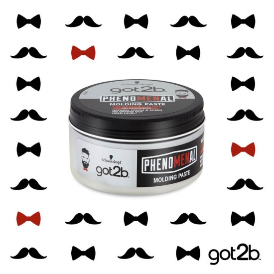 Pasta Modelatoare GOT2B Phenomenal, 100 ml, Nivel De Fixare 4, Pasta de Modelare a Parului, Pasta pentru Modelare, Pasta pentru Modelarea Coafurii, Pasta Modelatoare pentru Par, Pasta pentru Stilizarea Parului