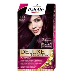 Vopsea de Par Permanenta PALETTE Deluxe 880, Brun Violet, 135 ml, Vopsea de Par, Vopsea de Par Permanenta, Vopsea de Par PALETTE, Vopsea de Par PALETTE Deluxe, Vopsea Permanenta Deluxe