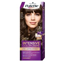 Vopsea de par permanenta Palette Intensive Color Cream N4 Saten Deschis, 5-0, 110 ml, Saten Deschis, Vopsea de Par PALETTE, Vopsea de Par Saten, Vopsea Nuanta Saten Deschis, Produse de Ingrijire a Parului, Vopsea Saten Colorare Par