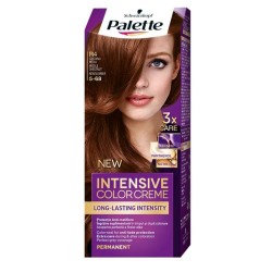 Vopsea de par permanenta Palette Intensive Color Cream R4 Castaniu Mediu, 5-68, 110 ml, Castaniu Mediu, Vopsea de Par PALETTE, Vopsea de Par Saten, Vopsea Nuanta Castaniu Mediu, Produse de Ingrijire a Parului, Vopsea Saten Castaniu Colorare Par