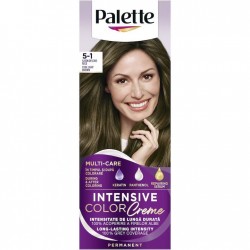 Vopsea De Par Permanenta Palette Intensive Color Cream, Saten Deschis Rece, 5-1, 110 Ml