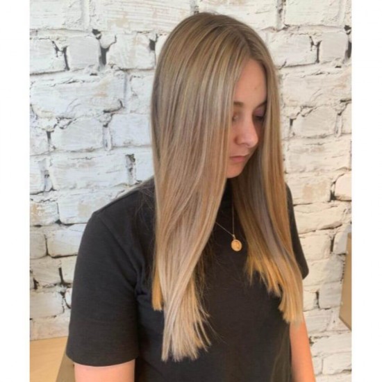 Spray SYOSS Vopsirea Temporara a Radacinilor, Blond Inchis, 120 ml, Syoss Root Retoucher Dark Blonde, Spray Colorant pentru Radacinile Parului, Vopsea pentru Radacini, Spray pentru Radacina Parului Syoss Schwarzkopf