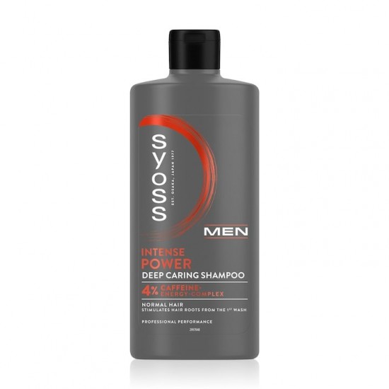 Sampon Syoss Intense Power Men pentru par normal, 440 ml
