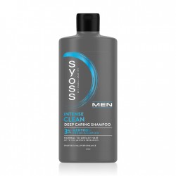Sampon Syoss Intense Clean Men pentru Par Normal spre Gras, 440 ml
