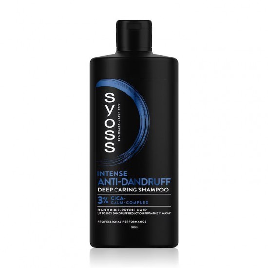 Sampon Syoss Intense Anti-Dandruff pentru Par Predispus la Matreata, 440 ml