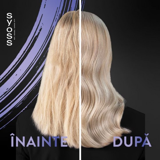 Sampon Syoss Intense Blonde and Silver pentru par Blond, Argintiu sau cu Suvite, 440 ml
