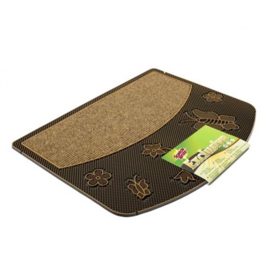Covoras Exclusiv Fluturasi SCOTCH BRITE, Dimensiune 75x60x2 cm, Covorase Intrare, Covoras pentru Usa, Covorase Intrare din Cauciuc Sintetic, Pres pentru Usa, Presuri pentru Intrare, Covorase Intrare si Presuri, Covorase Intrare din Cauciuc